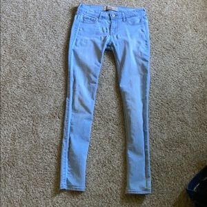 Low rise jeans